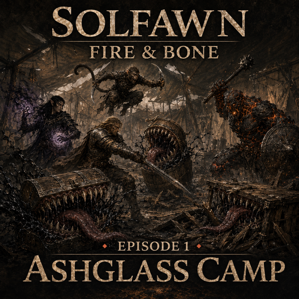 Solfawn: Fire & Bone — Chapter I illustration