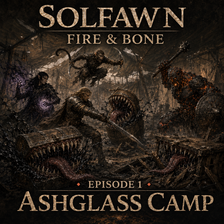 Solfawn: Fire & Bone — Chapter I illustration