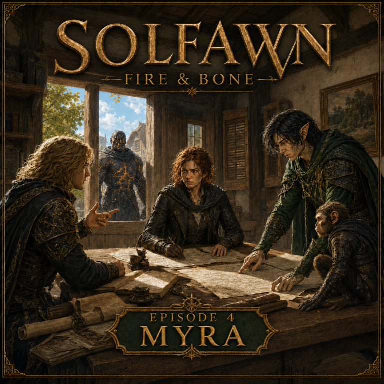 Solfawn: Fire & Bone — Chapter IV illustration