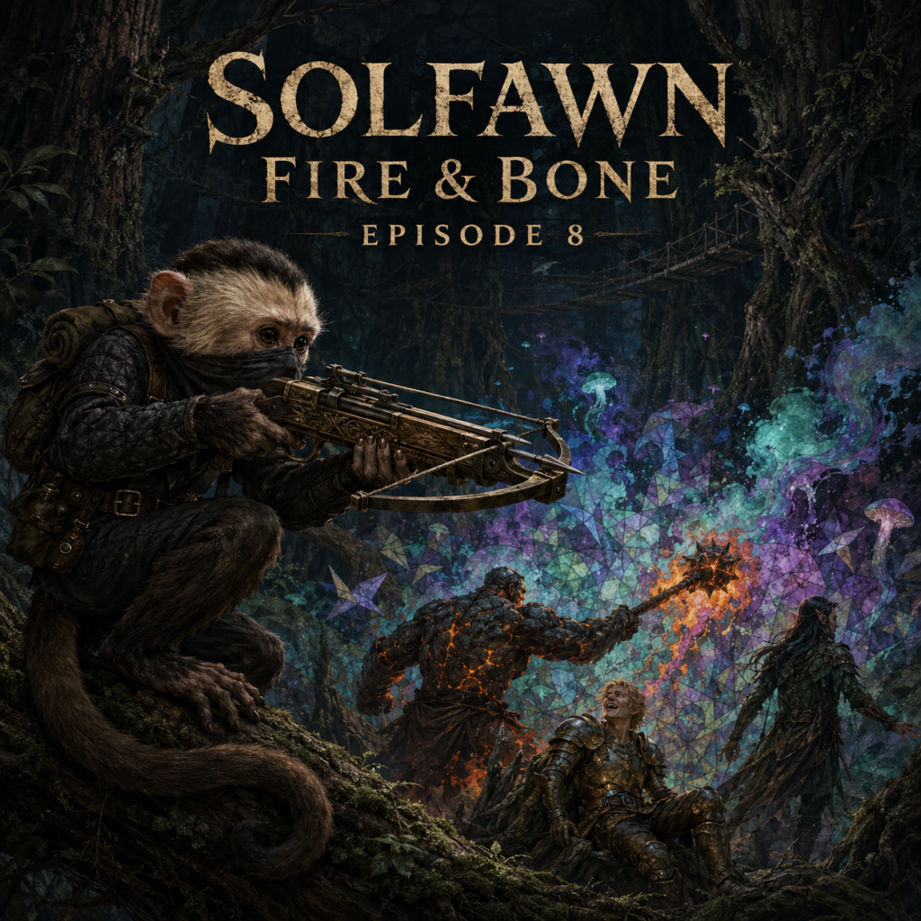 Solfawn: Fire & Bone — Chapter VIII illustration