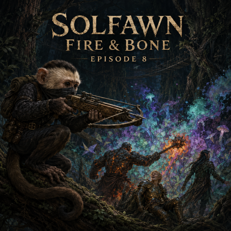 Solfawn: Fire & Bone — Chapter VIII illustration