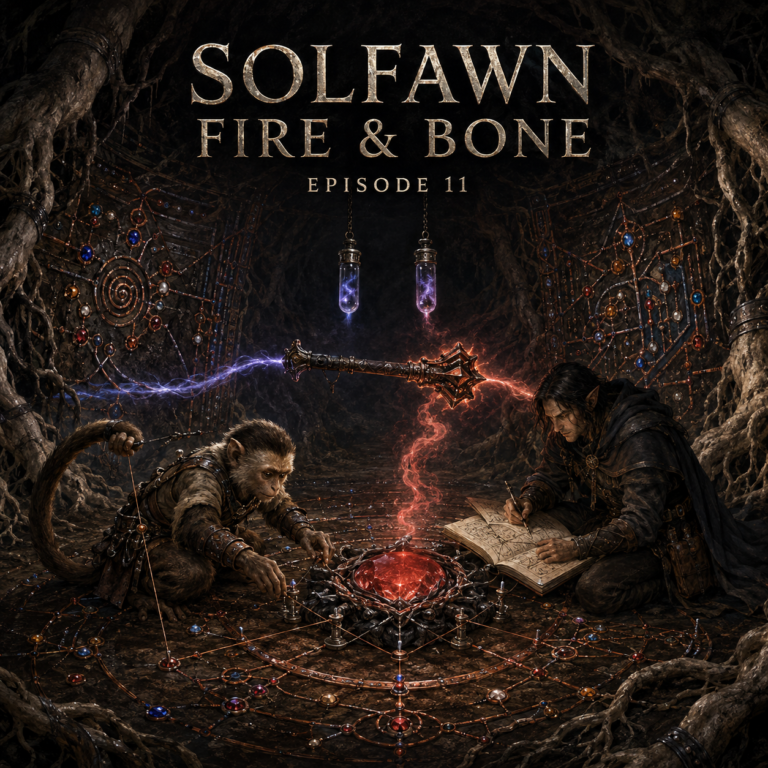 Solfawn: Fire & Bone — Chapter XI illustration