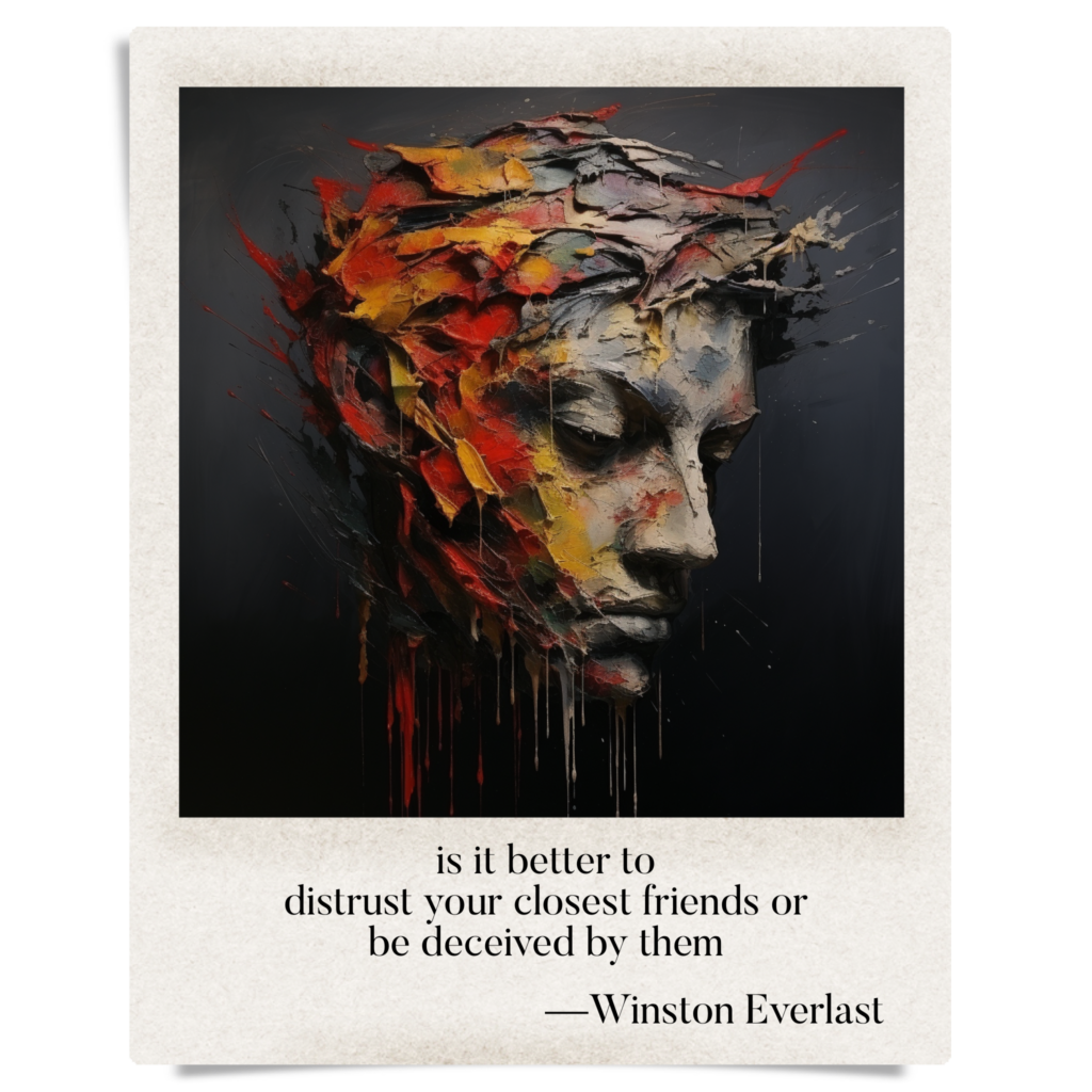 is it better to / walk barefoot or walk a mile / in another’s shoes — haiga by Winston Everlast